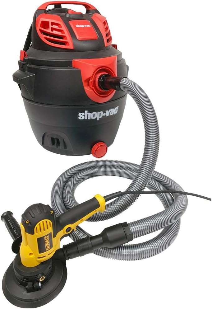 Centec Systems 94159 Premium 30 Ft. Shop Vacuum Hose with Power Tool Adapter Set Silver - Image 5