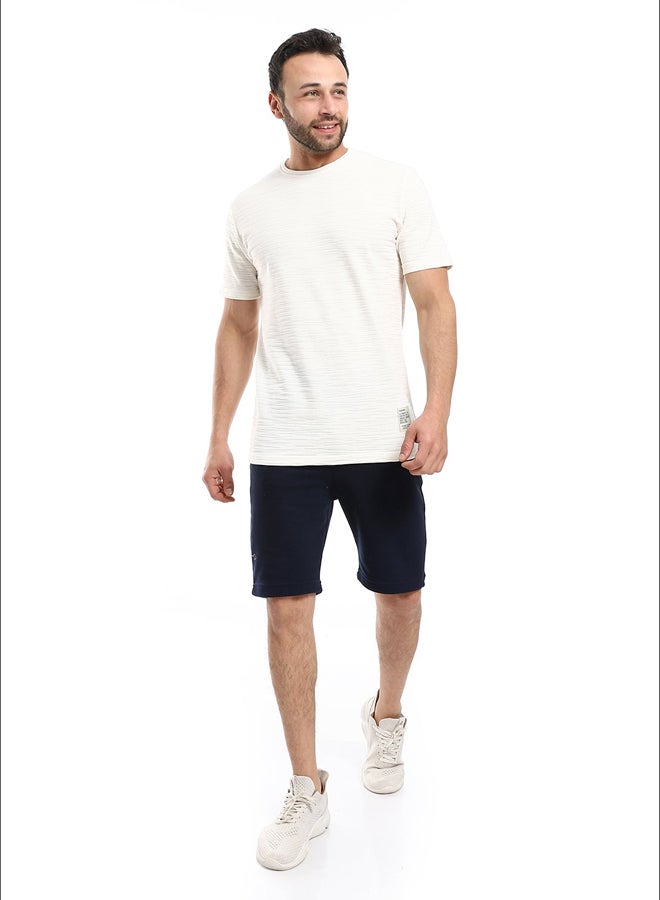 Andora Zipper Pockets Practical Plain Shorts  - Image 1