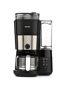 Philips ماكينة صنع القهوة الكل في 1 مع مطحنة مدمجة سعة 1.25 لتر  - Image 1