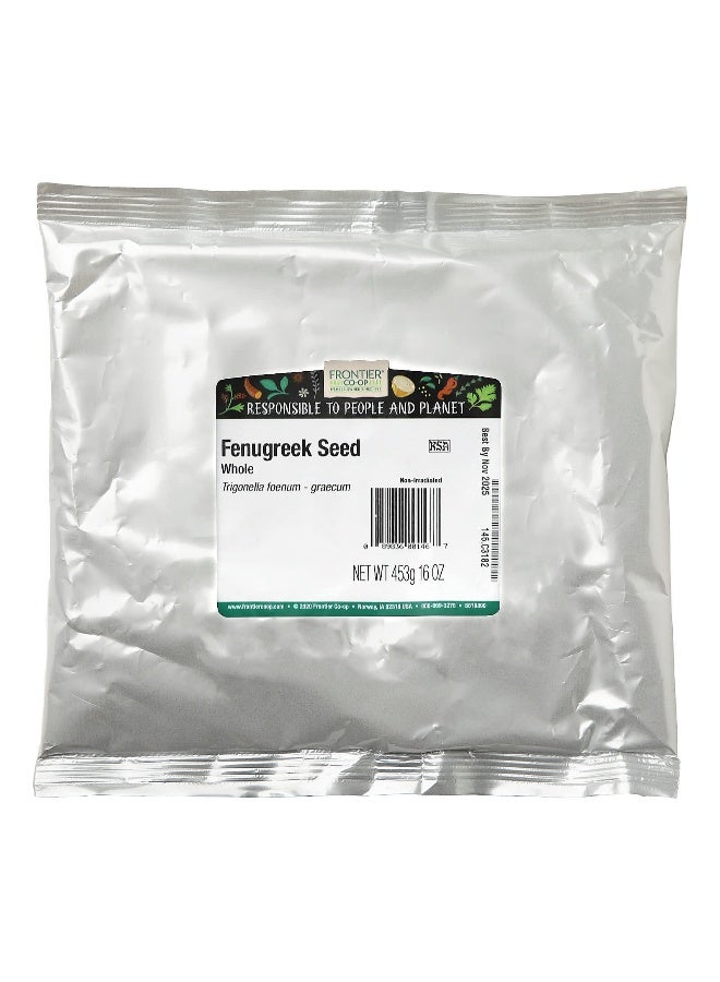 Frontier Co-op فرونتير كوبر، بذور الحلبة الكاملة، 16 أونصة (453 غرام) - Image 2