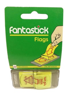 Fantastick 200-Piece Sign Here Flags Yellow  - Image 2
