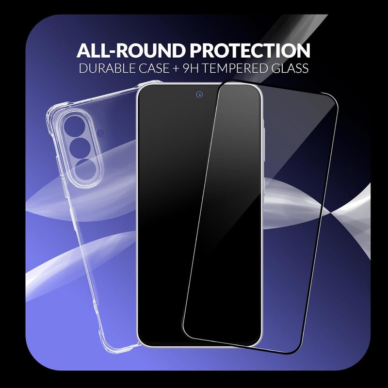 ShieldTech Back Cover Case + Screen Protector for Samsung Galaxy A57 5G | Transparent Mobile Phone Back Case Cover for Samsung Galaxy A 57 | Samsung A57 5G TPU Transparent Back Cover Case - Image 5