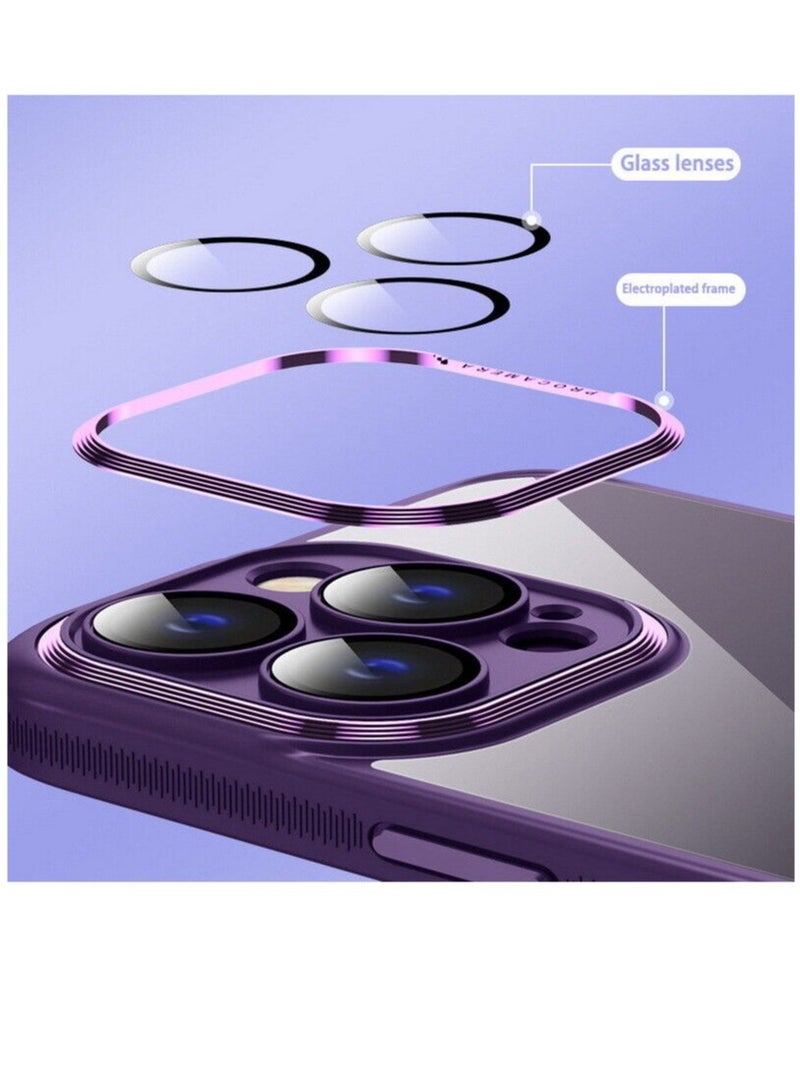 AROAQ For iPhone 14 ShockProof Lens Protector Slim Phone Case Cover - Image 5