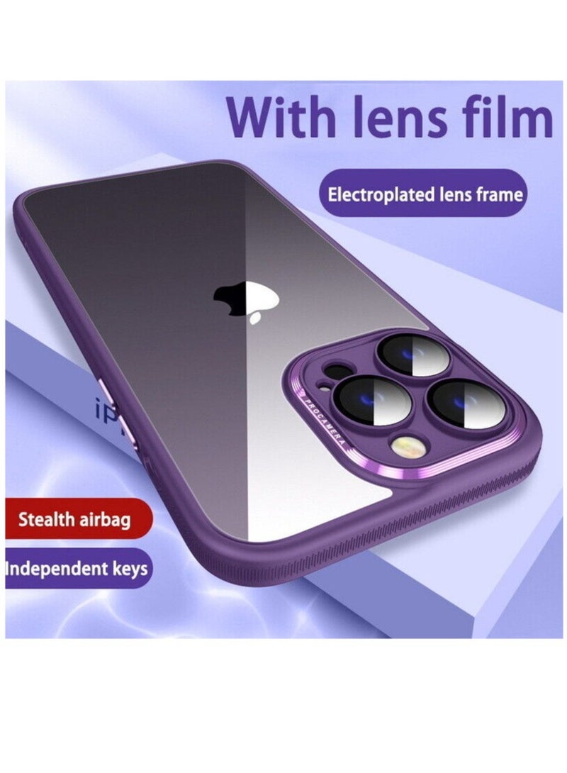 AROAQ For iPhone 14 ShockProof Lens Protector Slim Phone Case Cover - Image 3