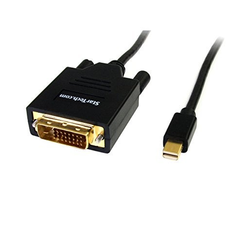 StarTech.com 6 ft Mini DisplayPort to DVI Cable - M/M - MDP to DVI Cable - MiniDP to DVI - Mini DP to DVI Converter (MDP2DVIMM6) - Image 1