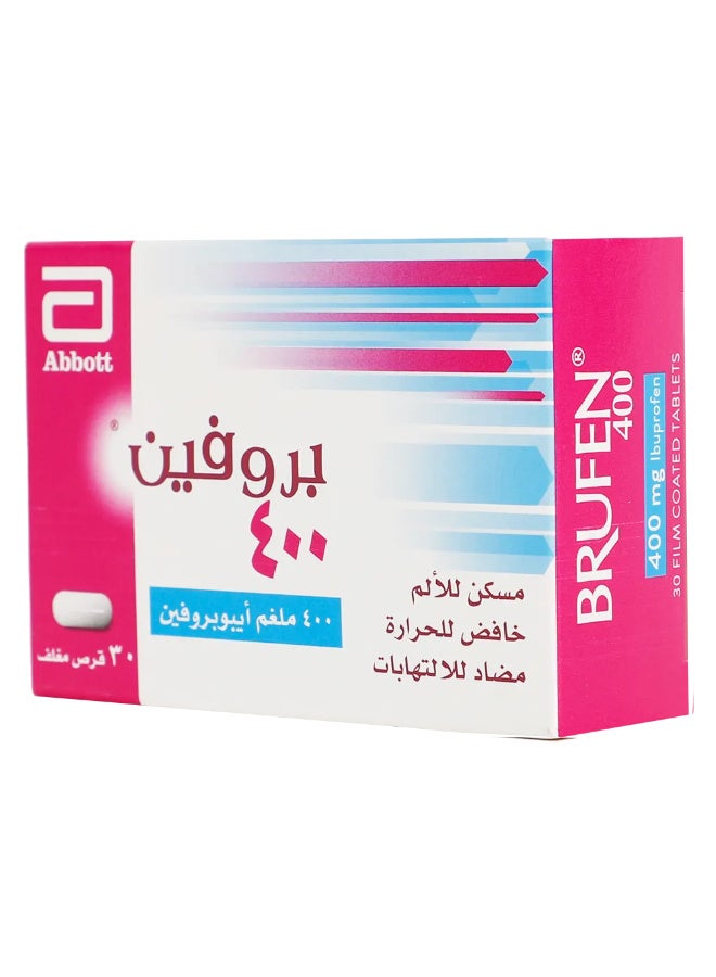 Abbott Brufen 400 MG 30 Tablets - Image 1