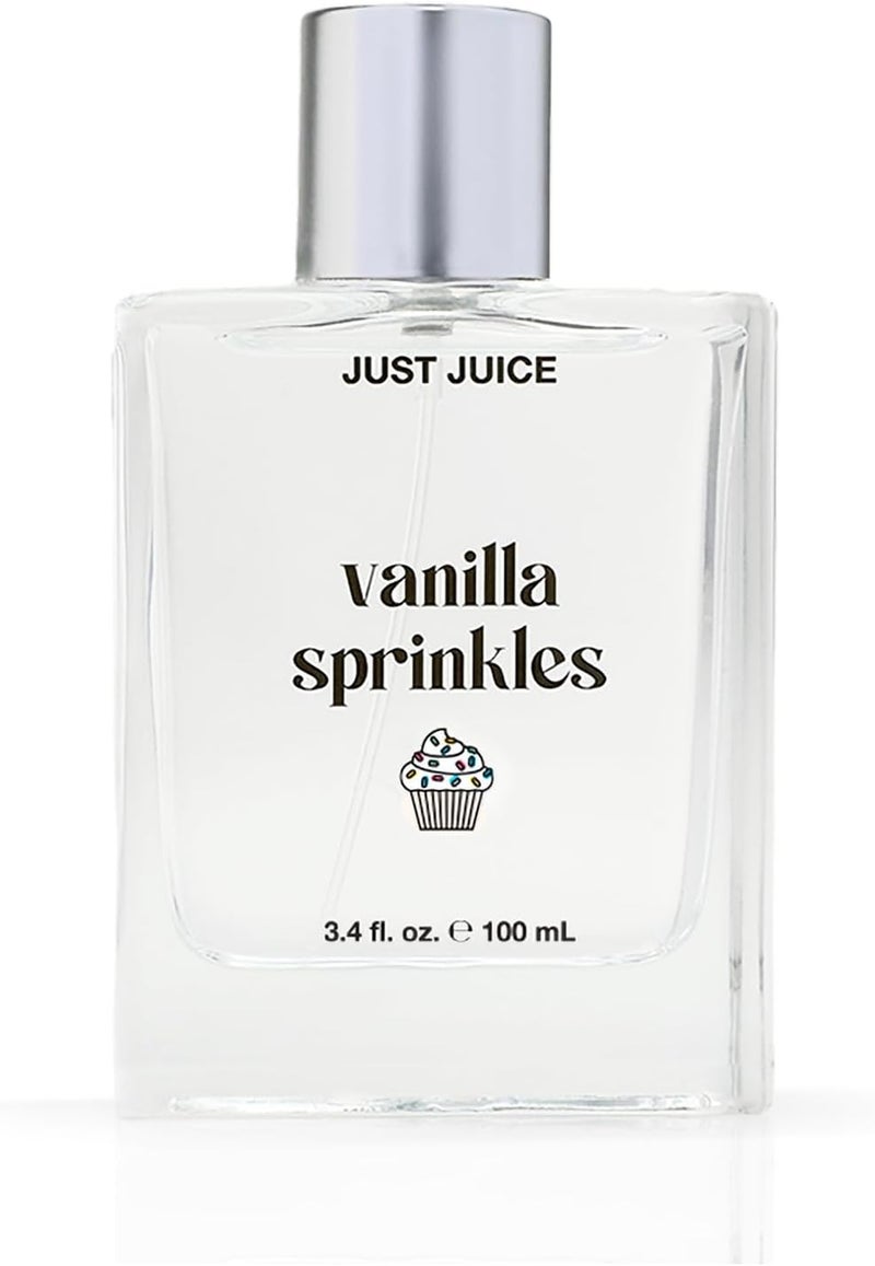 جاست جوس عطر جست جوس برائحة الفانيليا والرشات - عطر ذو نكهة حلوة للنساء والرجال - 3.4 أونصة - Image 1