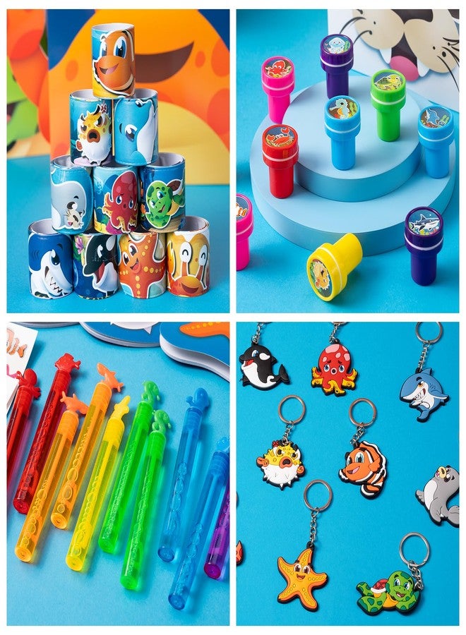 DMIGHT Under the Sea Party Favors Ocean Animals Party Stickers School Sea Shark Mermaid Party Goodie Bag Stuffer Classroom Gifts Rewards Supplies - Image 5