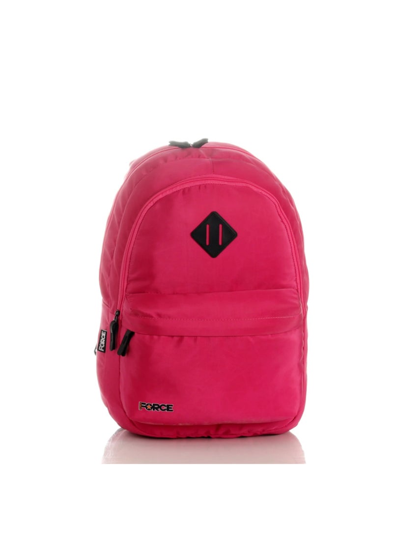 فورس حقيبة ظهر فورس للكمبيوتر المحمول مقاس 14 بوصة - أساسية متقدمة - فوشيا | مقاومة للماء - Image 3