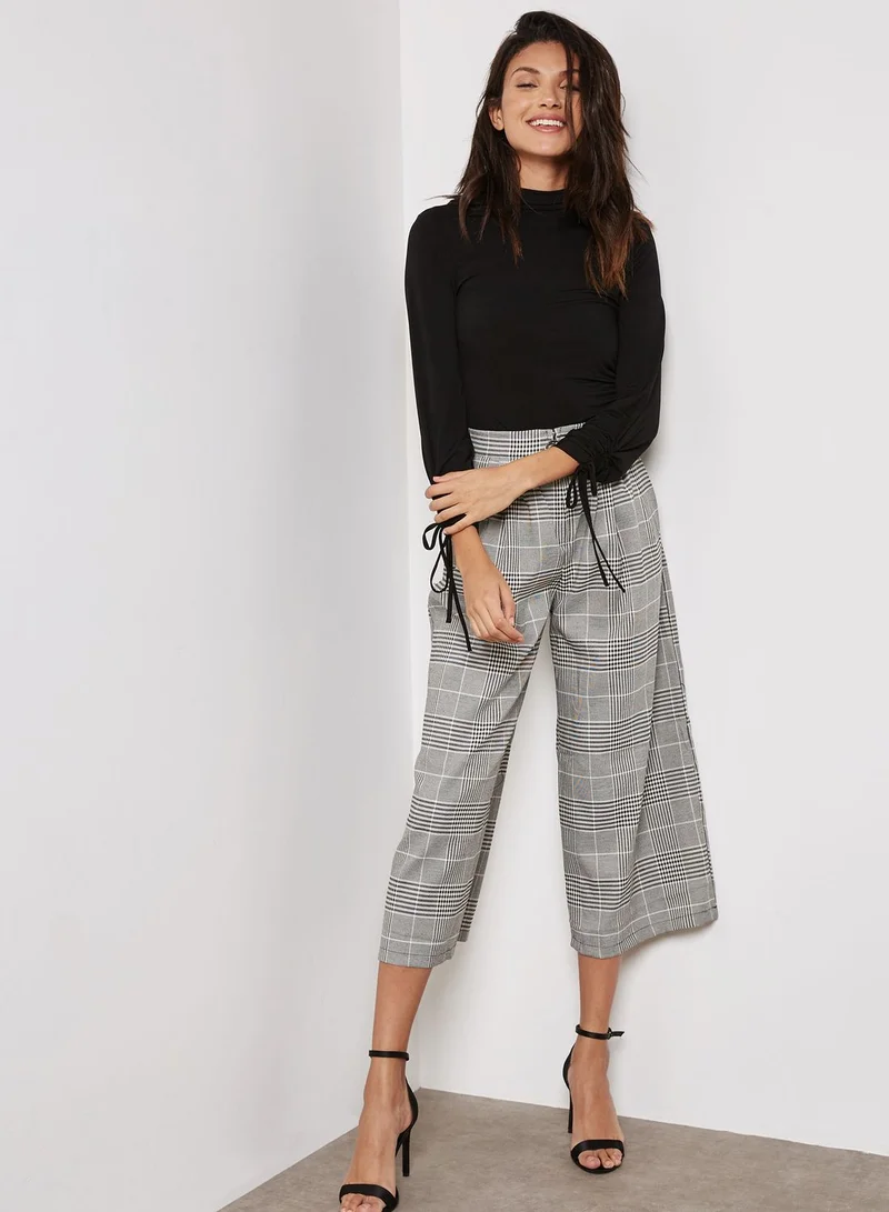 ELLA Checked Culottes