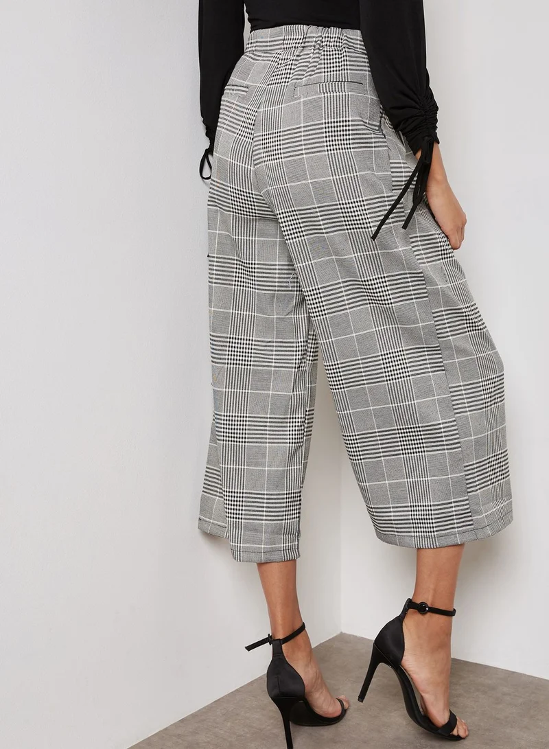 ELLA Checked Culottes
