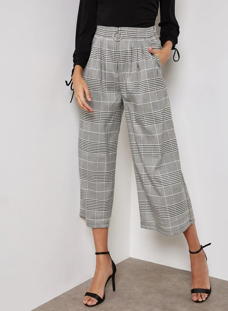 ELLA Checked Culottes