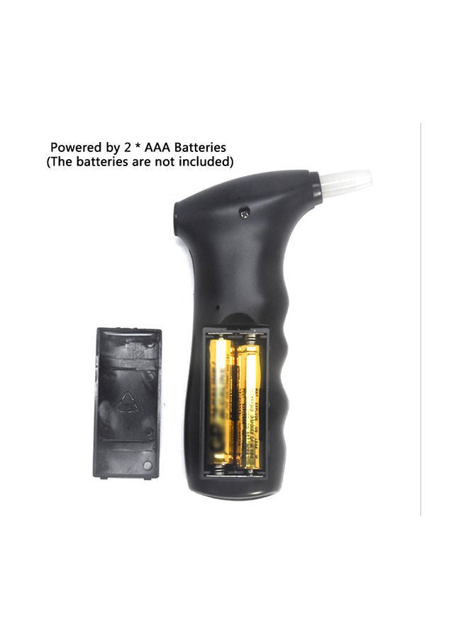 NIBEMINENT Portable Digital Alcohol Tester With LCD Display Black 13.00X2.80X7.80centimeter - Image 4