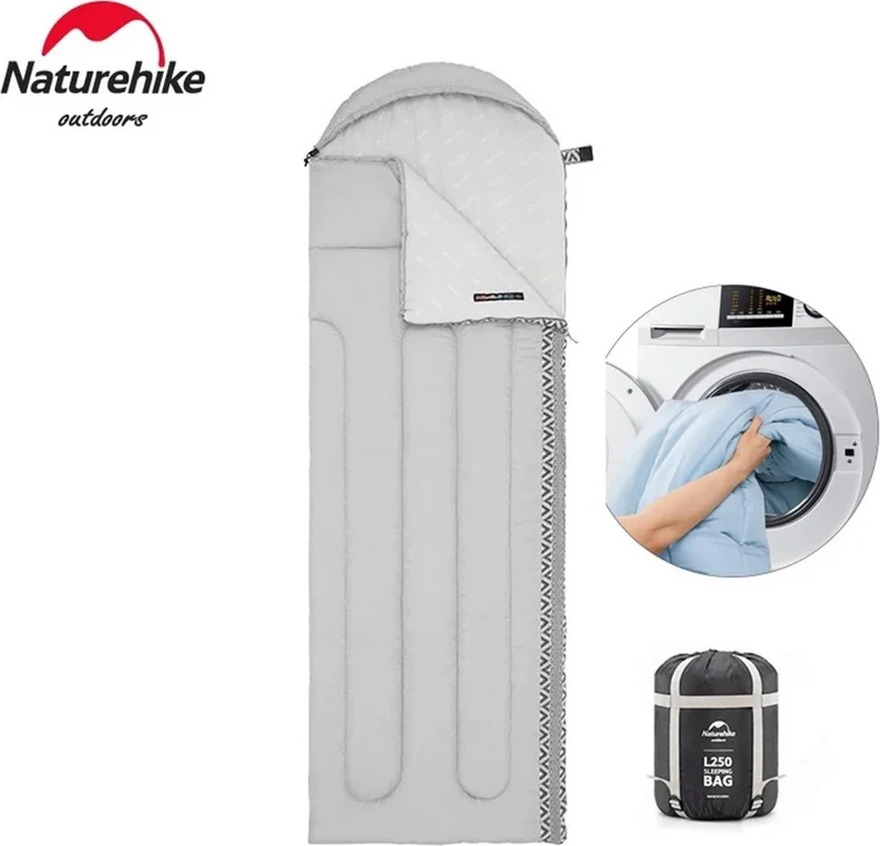 ناتشرهايك L350 Envelope Style Hooded Sleeping Bag -15°c