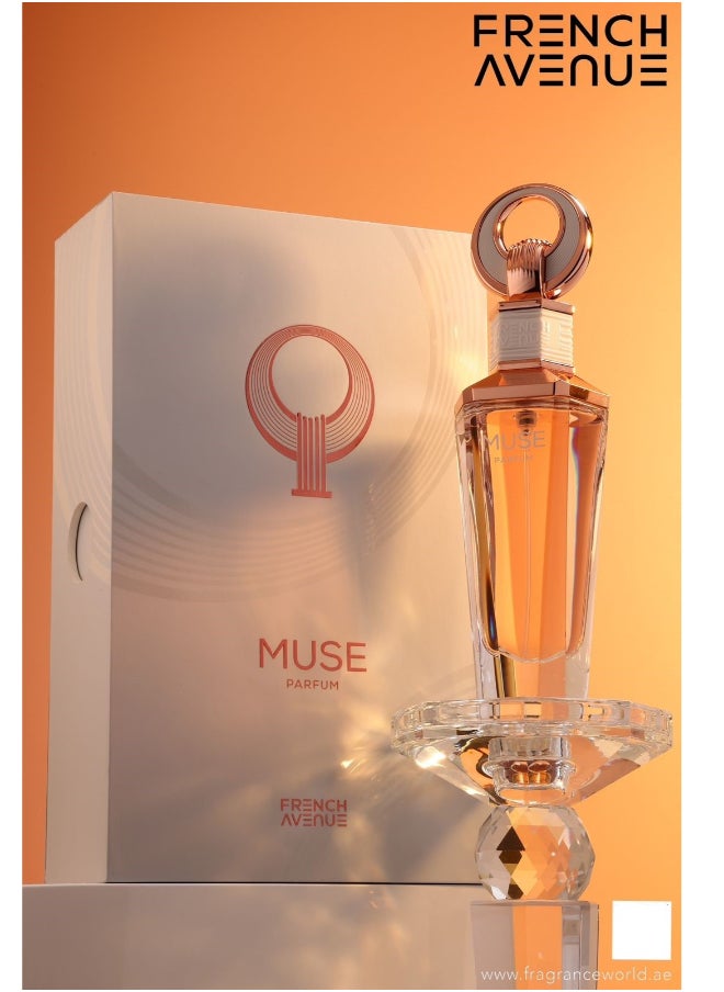 French Avenue - Muse Parfum - Eau de Parfum - Perfume For Women, 80ml - pzsku/ZB9741D9E34DD30318B3CZ/45/_/1726662314/f2e8daa3-7df4-4671-8345-1bb453c0f098