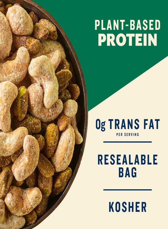 PLANTERS Nut Duos, Flavored Nuts, Peppercorn Pistachios & Parmesan Cashews 5oz - Image 4