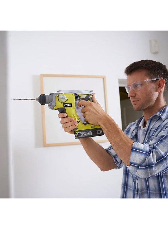 Ryobi Cordless Rotary Hammer Drill, 18V, 4 Operation Modes, For Masonary , Steel, Wood, Without Battery And Charger - Image 4