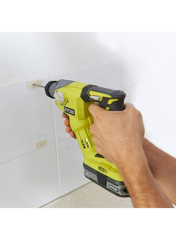 Ryobi Cordless Rotary Hammer Drill, 18V, 4 Operation Modes, For Masonary , Steel, Wood, Without Battery And Charger - Image 2