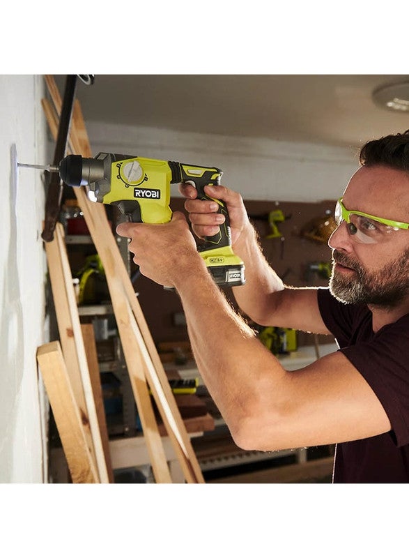 Ryobi Cordless Rotary Hammer Drill, 18V, 4 Operation Modes, For Masonary , Steel, Wood, Without Battery And Charger - Image 5