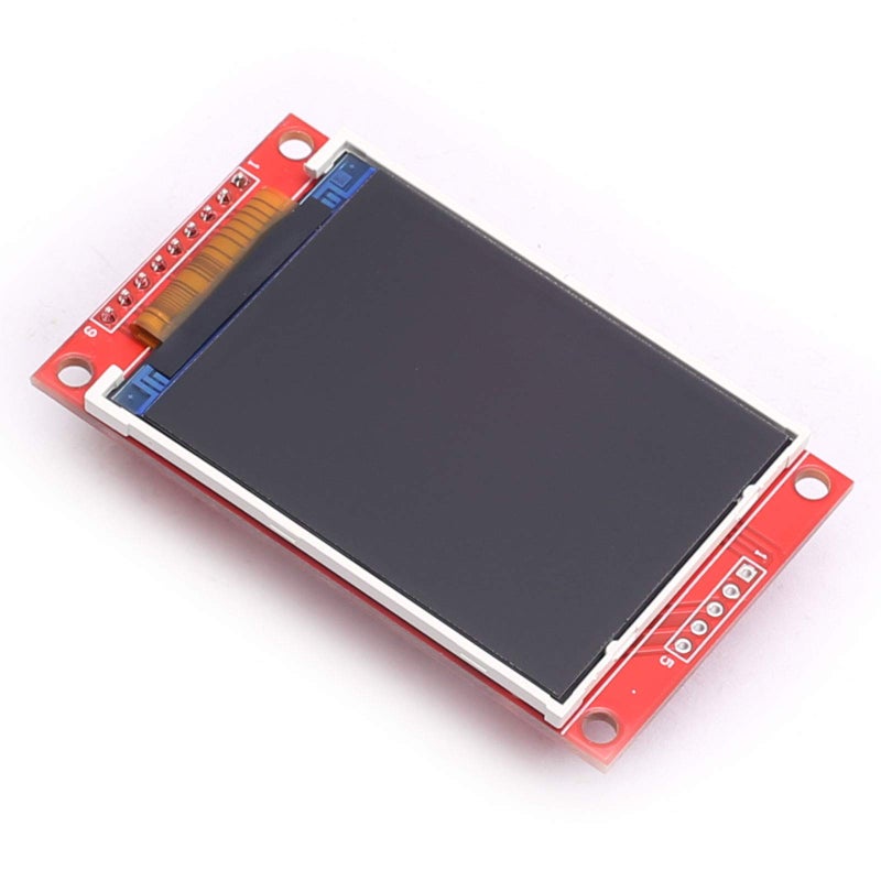 DEVMO 2.2 Inch ILI9341 SPI TFT LCD Display 240x320 ILI9341 LCD Screen with SD Card Slot Compatible with Ar-duino Raspberry Pi 51/AVR/STM32/ARM/PIC