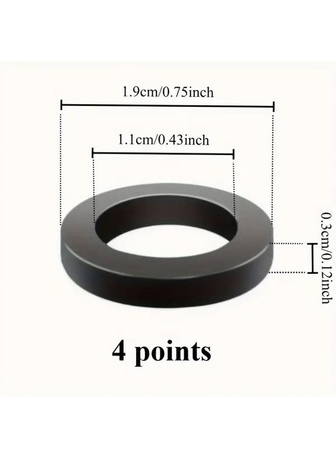 30pcs Black Rubber Pad Sealing Gasket For Shower Heads Water Heaters Plumbing - Image 5