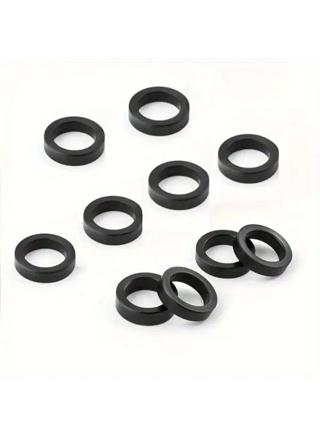 30pcs Black Rubber Pad Sealing Gasket For Shower Heads Water Heaters Plumbing - Image 4