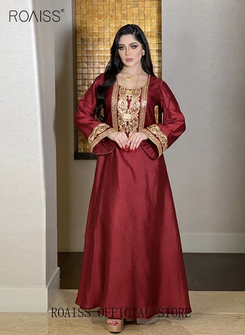 arabic maxi dresses for weddings arabic long sleeve dresses Stunning Royal Wedding Dresses Vintage Long Appliques Sleeved Arabic Bridal Gowns