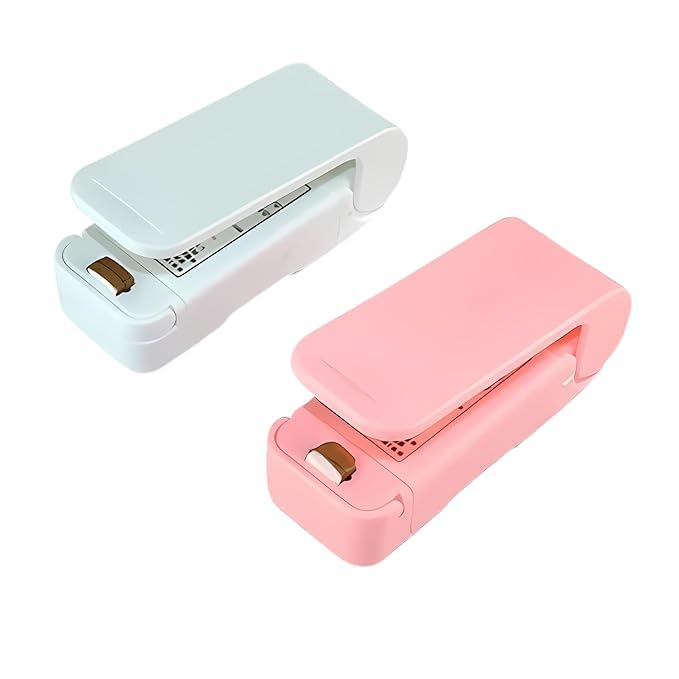 1PC ELECTRIC MINI PORTABLE HANDHELD PLASTIC HEAT VACUUM SEALER AND PACKING MACHINE WITH FRIDGE MAGNET