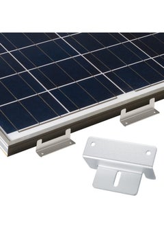 SYOSI Solar Panel Mounting Brackets, Solar Panel Aluminum Z Shaped Brackets ,Holders with Screw and Nuts for RV Boat Wall Caravans Yacht Roof Solar Panel Mounting (4 Sets)  - Image 5