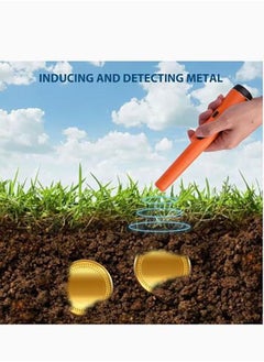 Arabest Metal Detector Portable Gold Detector for Adults and Kids Waterproof 360° Scan Metal Detecting Accessories with Buzzer Vibration Treasure Hunting Tool with Holster  - Image 4
