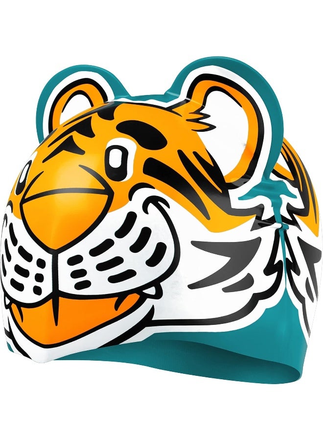 Speedo Unisex Baby Printed Character Cap - Aanadi the Tiger - Image 2