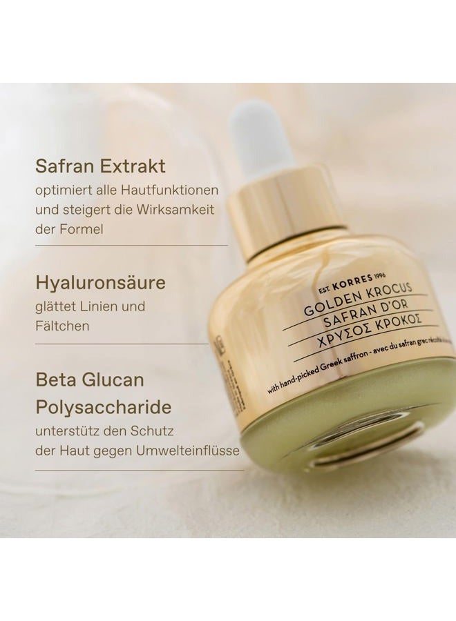 KORRES Golden Krocus Anti-Aging Serum for Women, 1 Fl Oz - Image 2