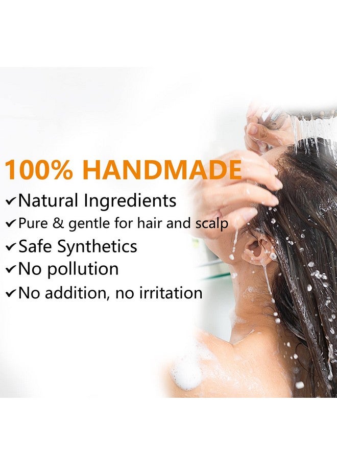YAFUSIPE Shampoo Bar Turmeric Soap Bar Shampoo For Hair 2 Pack Clarifying Shampoo Bar Organic Ginger Bar Shampoo For Hair Growth Regrowth Natural Solid Shampoo Bars Dandruff Shampoo Bar For Thinning Hair Loss - Image 5