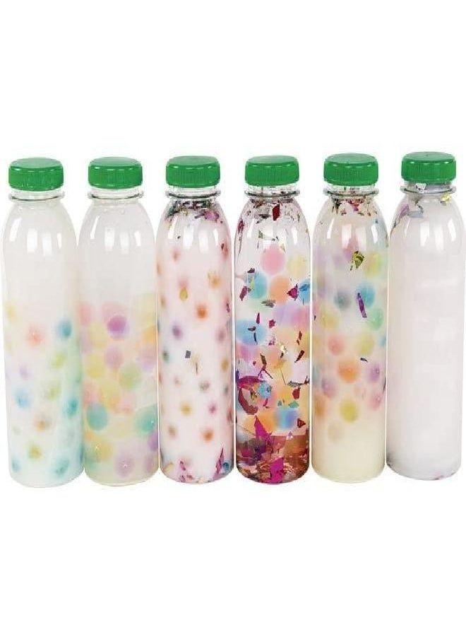 Really Good Stuff Really Good Stuff Calming Jar Kit Activity - Set of 6, Includes Accessories - Great Sensory, Mindfulness, Calm Down Activities for Kids, Adults & Seniors  - Image 1