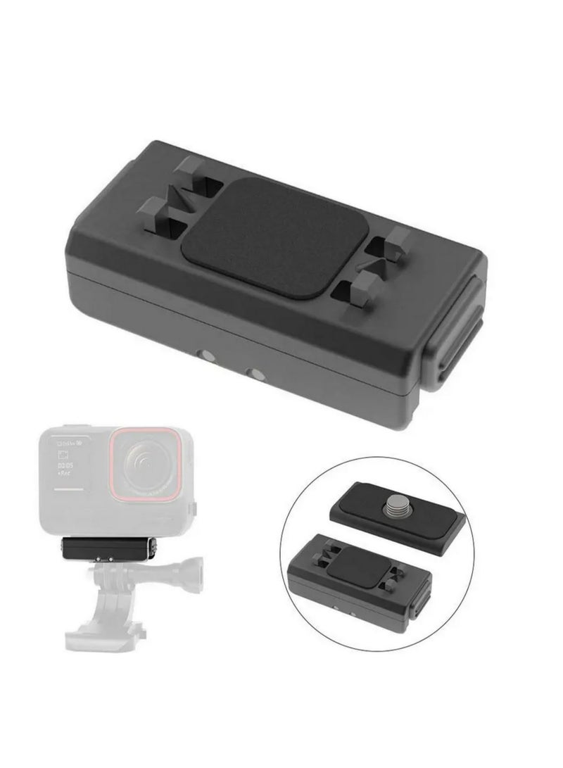 1pc For Insta360 ACE/ACE Pro Metal Magnetic Quick Release Base Portable Riding Holder Stable Anti-fall Sports Camera Accessories - Image 2