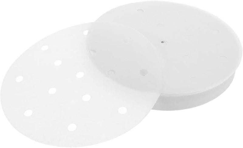 400 ورقة مستديرة من ورق التبخير غير اللاصق لحشوات البخار للزلابية والخبز - Image 1