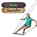 Swurfer Stand Up TreeSkate Outdoor Swing Tree Swing for Kids with Adjustable Handles Kids Outdoor Play Equipment Durable Weatherproof Easy Installation Holds Up to 200 lbs Ages 6 Natural - Image 3