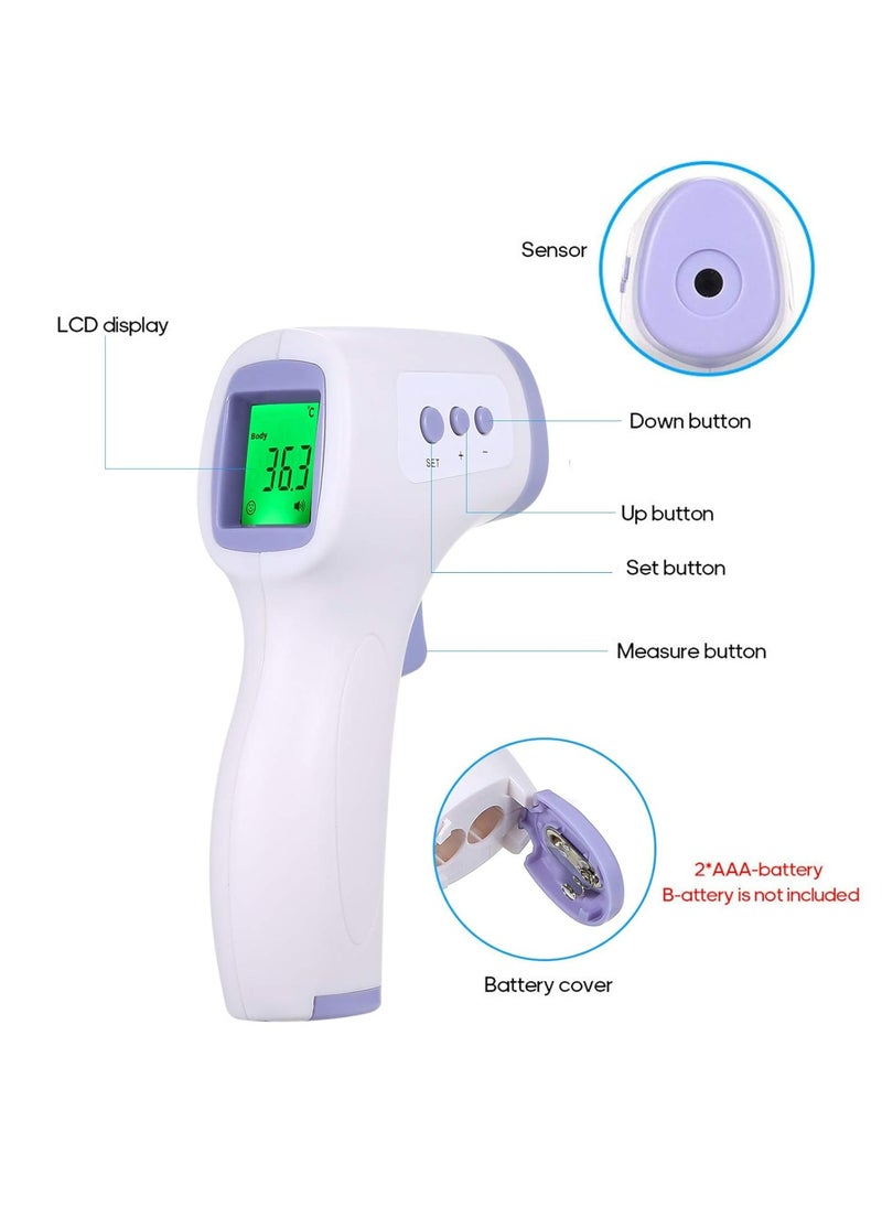 Aikang - Digital Infrared Thermometer , Handheld Thermometer with dual-mode infrared alarm function Thermometer, Non-contact Infrared Thermometer - Image 1