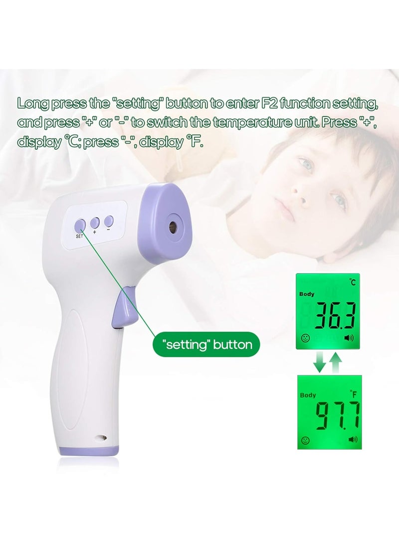 Aikang - Digital Infrared Thermometer , Handheld Thermometer with dual-mode infrared alarm function Thermometer, Non-contact Infrared Thermometer - Image 1