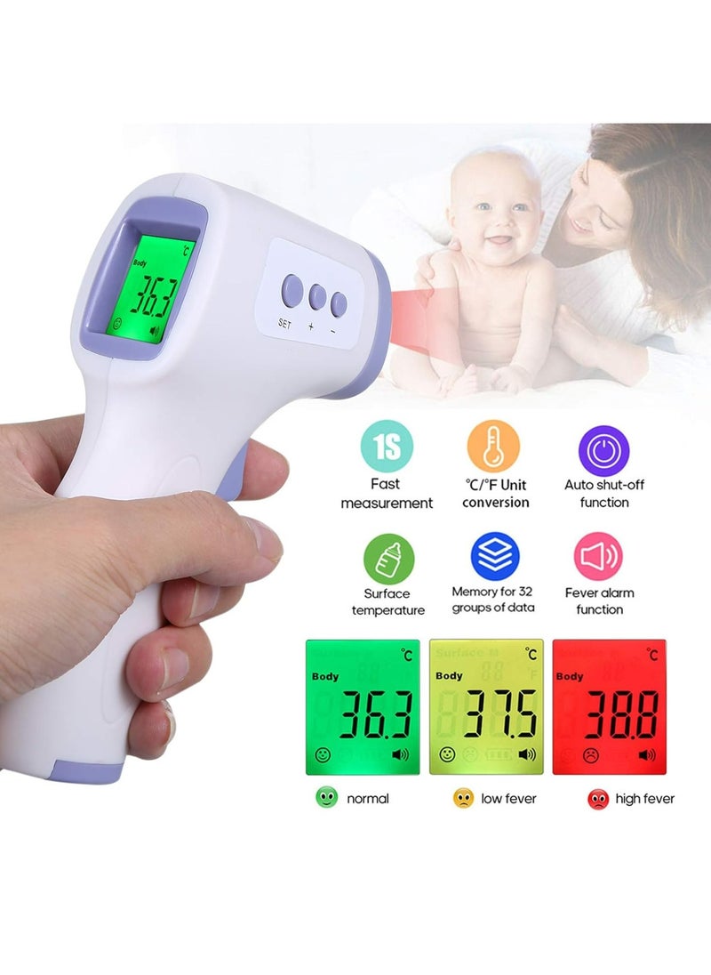 Aikang - Digital Infrared Thermometer , Handheld Thermometer with dual-mode infrared alarm function Thermometer, Non-contact Infrared Thermometer - Image 1