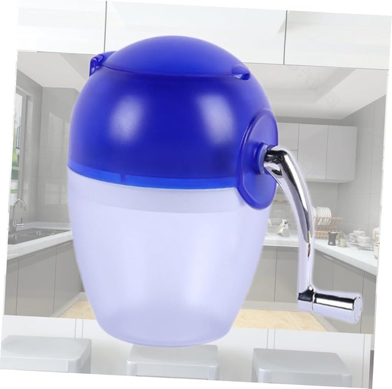 آلة يدوية لفرم الثلج، صانع مخروط الثلج اليدوي للمشروبات الباردة والسموذي - Image 4