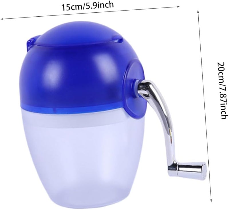 آلة يدوية لفرم الثلج، صانع مخروط الثلج اليدوي للمشروبات الباردة والسموذي - Image 3