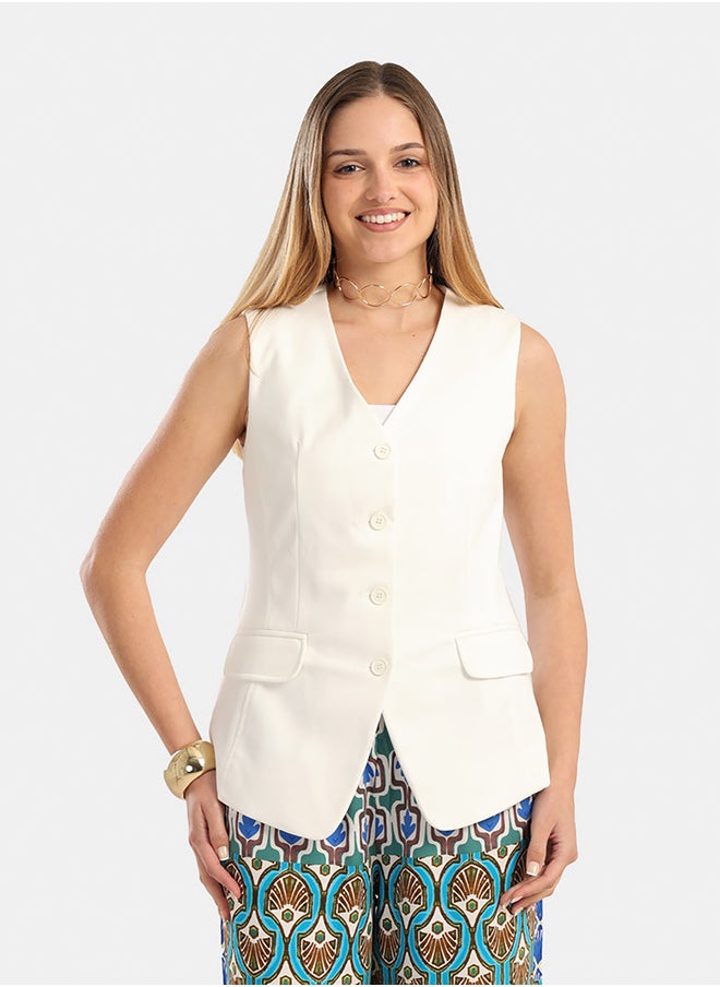 Cotton Sleeveless Vest