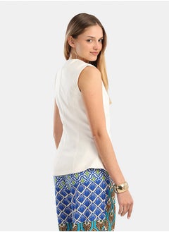 Carina Cotton Sleeveless Vest  - Image 3
