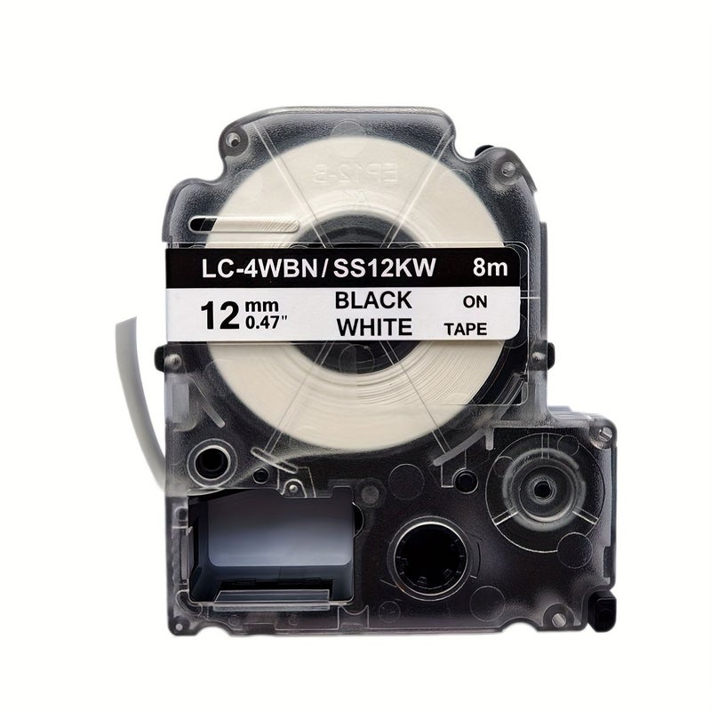 5 Color Pack Thermal Label Cartridge Compatible with Epson LabelWorks 12mm 8m - Image 3