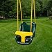 Swing-N-Slide SwingNSlide WS 4001G Plastic Infant Swing with Nylon Rope Swing Set Attachment Green wYellow - Image 2