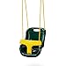 Swing-N-Slide SwingNSlide WS 4001G Plastic Infant Swing with Nylon Rope Swing Set Attachment Green wYellow - Image 4