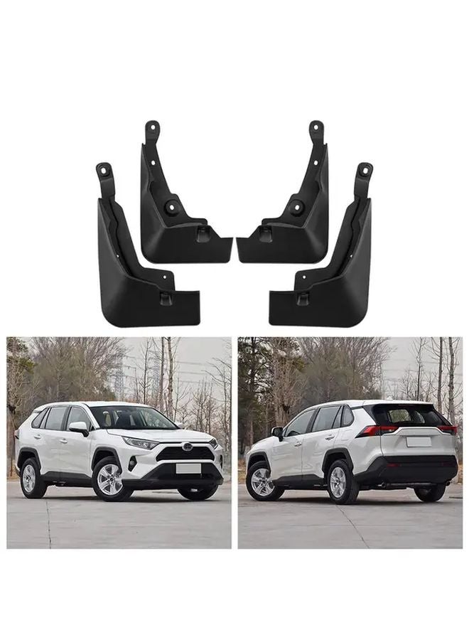 Black Car Mudguards For Toyota RAV4 2019 2025 Two Wheel Drive Without Pedal - Image 3