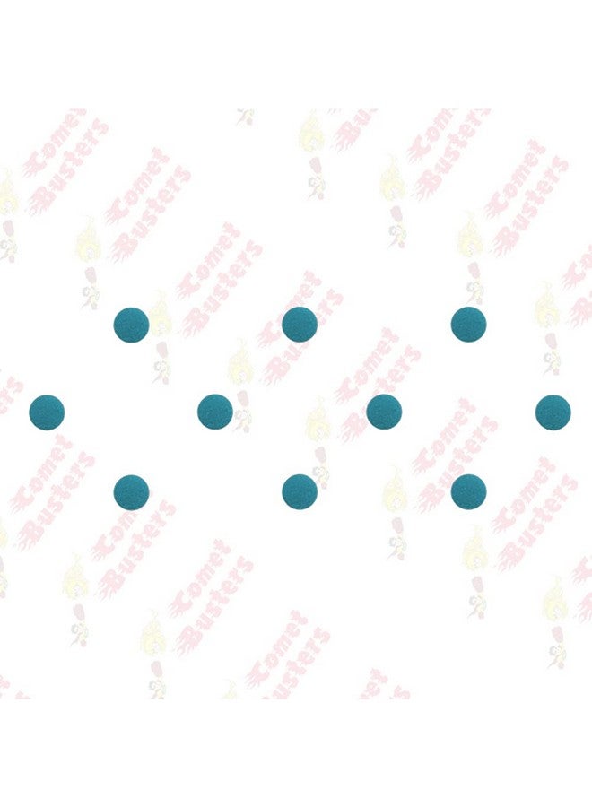 Comet Busters Round Turquoise Velvet Bindi (8 mm) (BIN837) - Image 4