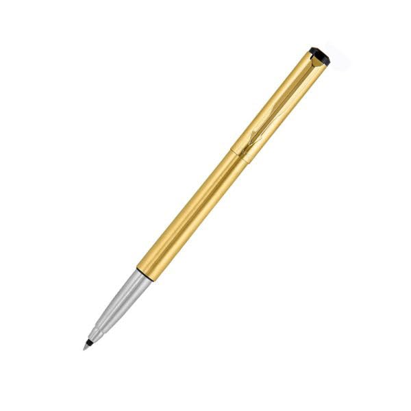 Parker Vector Rose Gold Coated Clip Roller Ball Pen and Notebook, Blue Ink, Medium Point – Gift Set for Professionals and Executives - Image 2